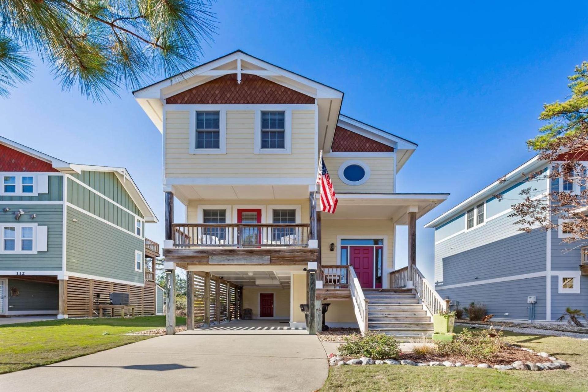 5508 Southern Comfort Dog Friendly Shared Pool Kill Devil Hills Exterior photo